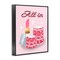 Stupell Industries All In Poker Chips & Lipstick Framed Giclee, design by Nina Jacobs